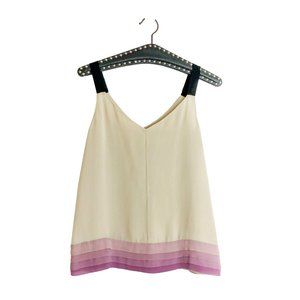 Banana Republic 100% Silk Blouse Purple